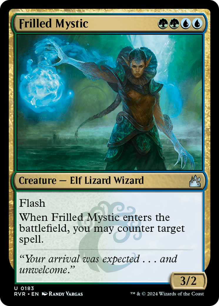 Magic: The Gathering - Frilled Mystic - Ravnica Remastered