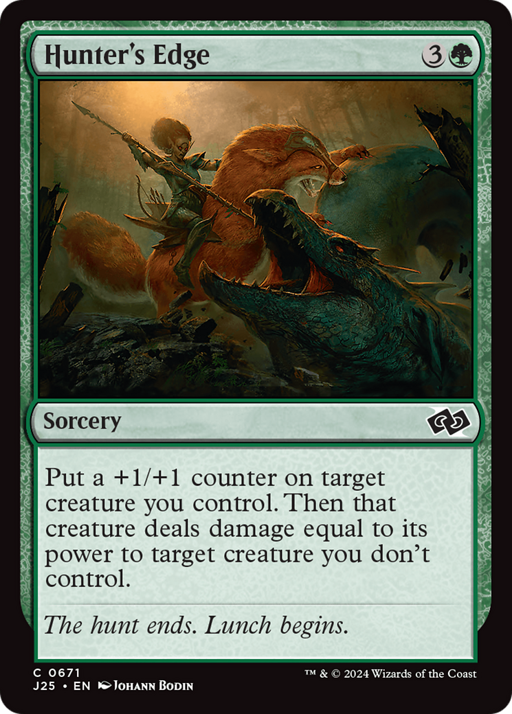 Magic: The Gathering - Hunter's Edge - Foundations Jumpstart