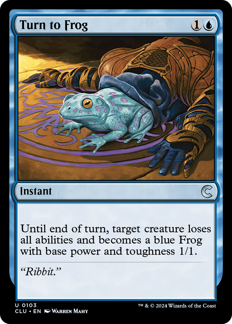 Magic: The Gathering - Turn to Frog - Ravnica: Clue Edition