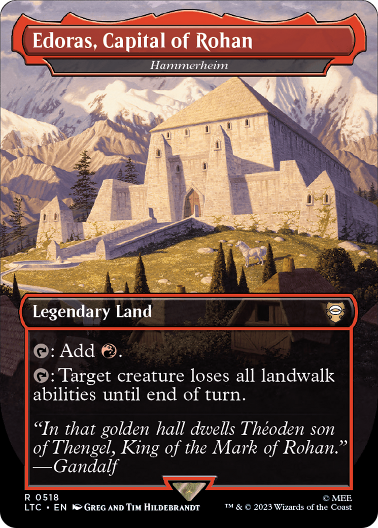 Magic: The Gathering - Hammerheim - Tales of Middle-earth Commander