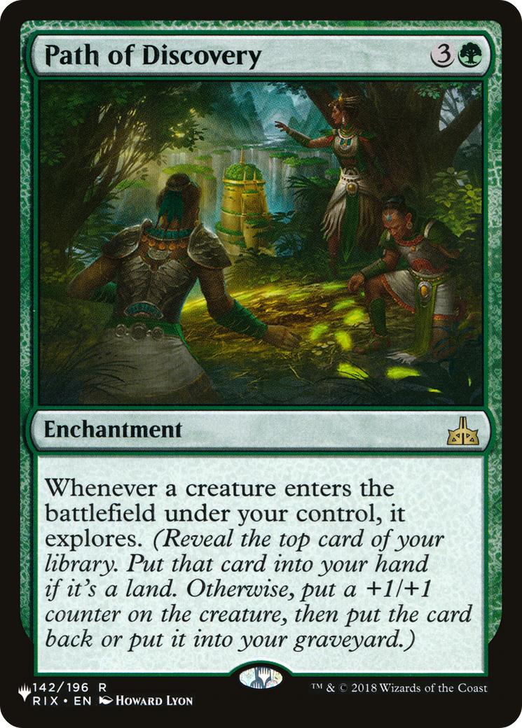 Magic: The Gathering - Path of Discovery - The List