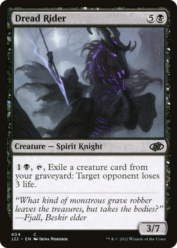 Magic: The Gathering - Dread Rider - Jumpstart 2022