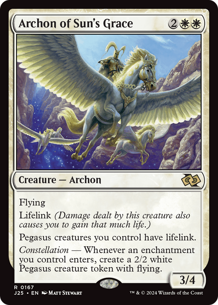 Magic: The Gathering - Archon of Sun's Grace - Foundations Jumpstart