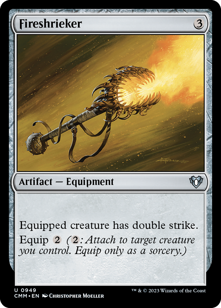 Magic: The Gathering - Fireshrieker - Commander Masters