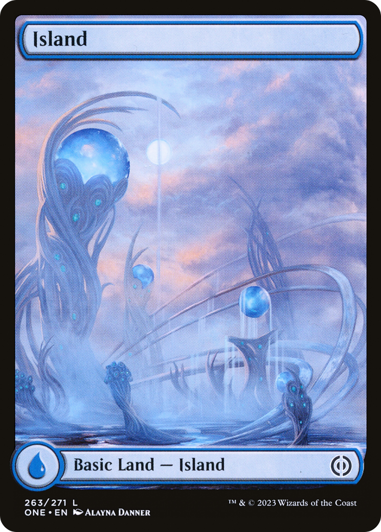 Magic: The Gathering - Island - Phyrexia: All Will Be One