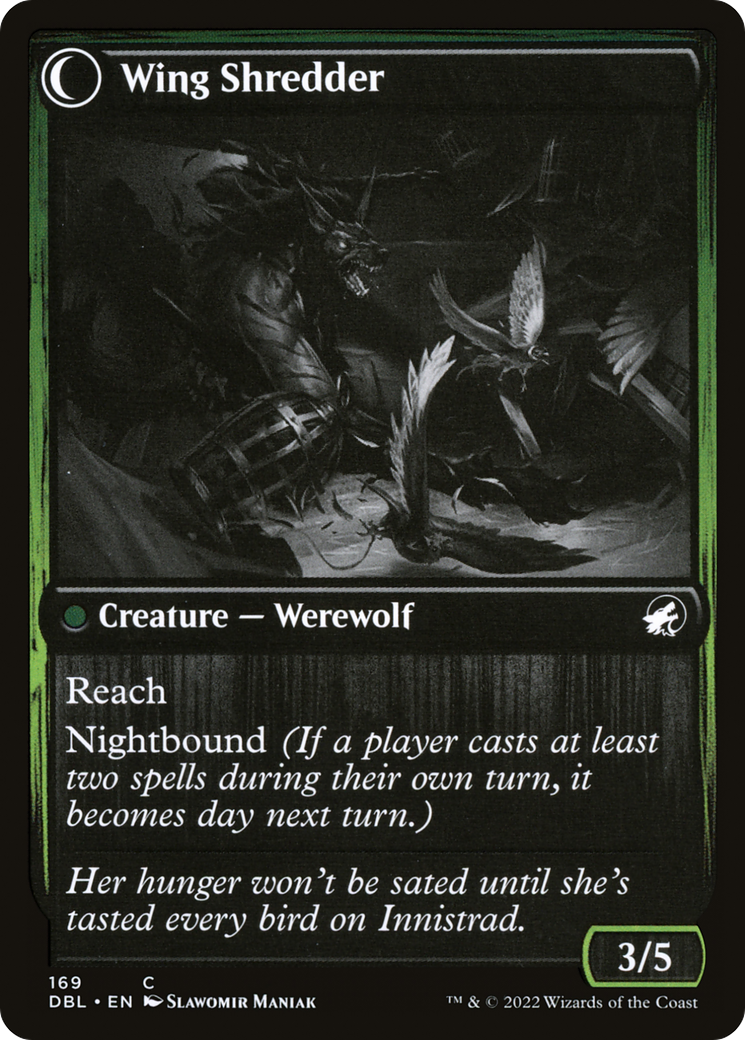 Magic: The Gathering - Bird Admirer // Wing Shredder - Innistrad: Double Feature