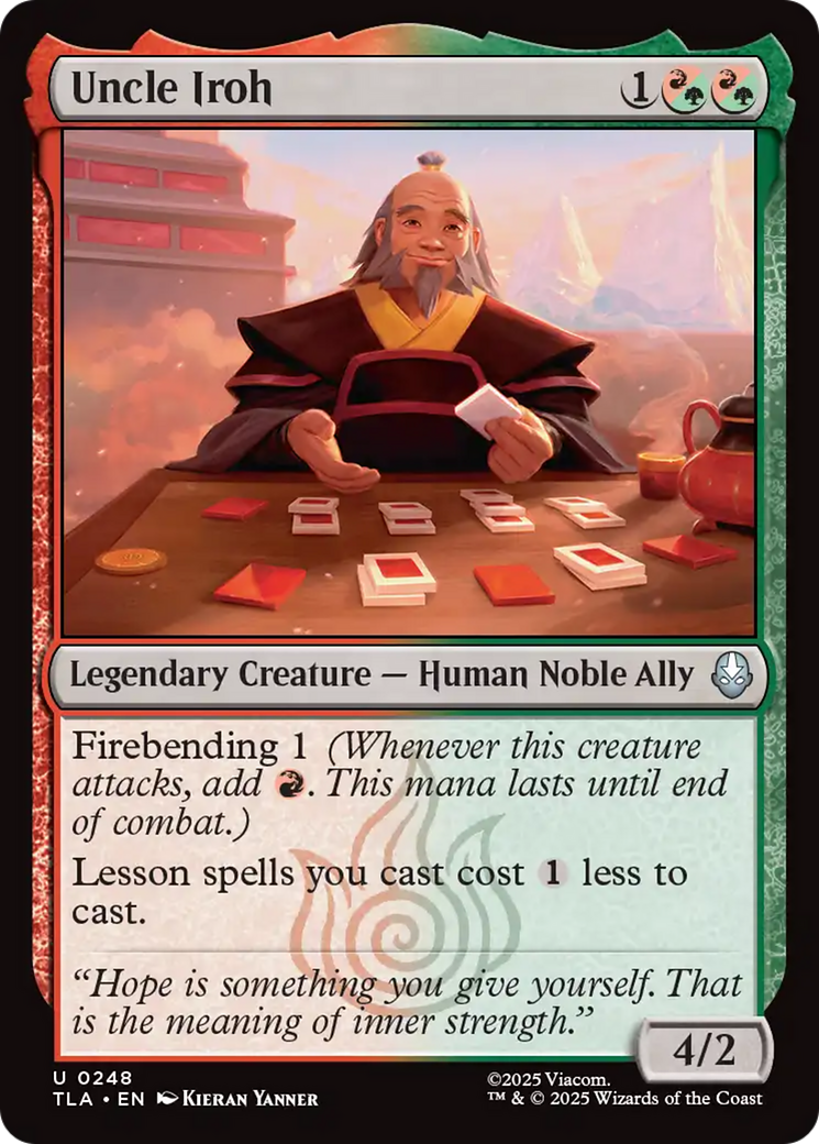 Magic: The Gathering - Uncle Iroh Foil - Avatar: The Last Airbender
