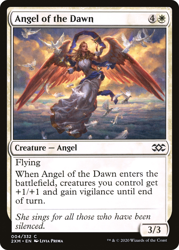 Magic: The Gathering - Angel of the Dawn Foil - Double Masters