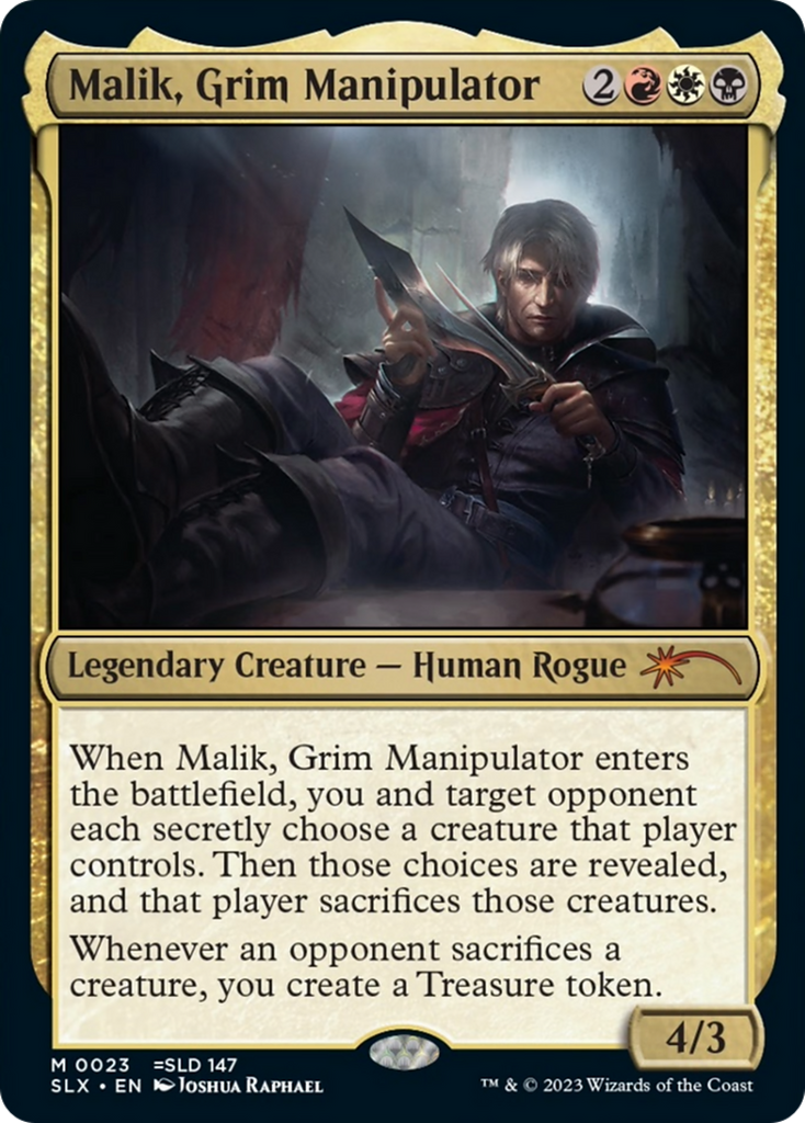 Magic: The Gathering - Malik, Grim Manipulator - Universes Within