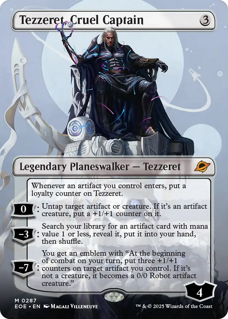 Magic: The Gathering - Tezzeret, Cruel Captain - Edge of Eternities