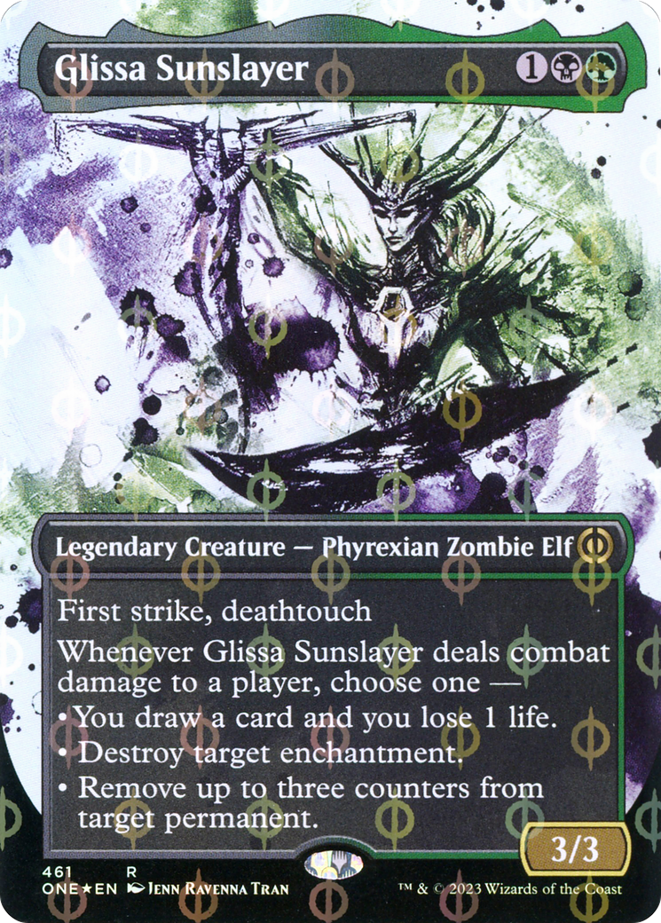 Magic: The Gathering - Glissa Sunslayer Foil - Phyrexia: All Will Be One