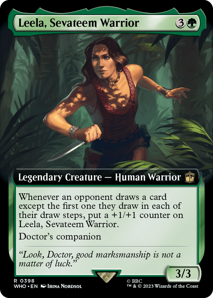 Magic: The Gathering - Leela, Sevateem Warrior - Doctor Who