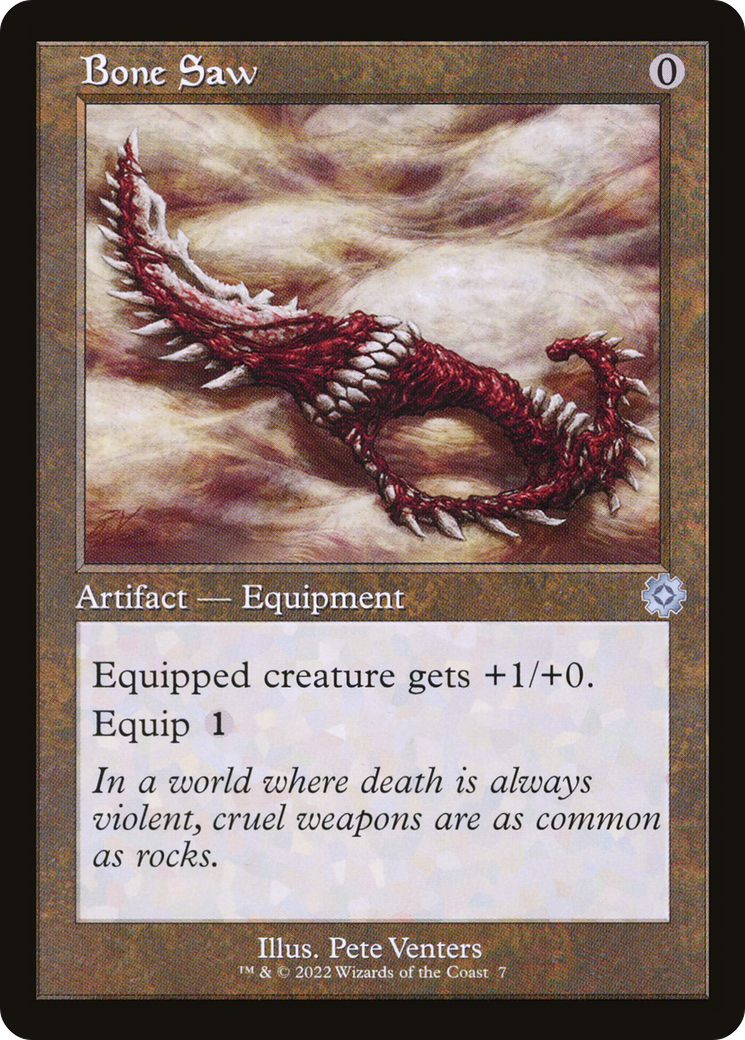 Magic: The Gathering - Bone Saw - The Brothers' War Retro Artifacts