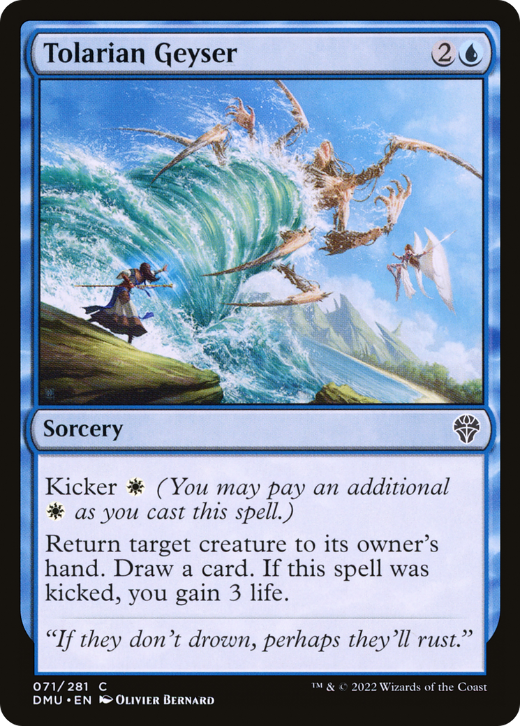 Magic: The Gathering - Tolarian Geyser - Dominaria United