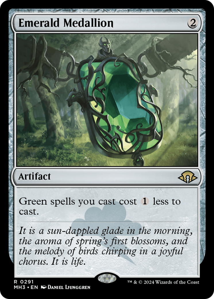 Magic: The Gathering - Emerald Medallion Foil - Modern Horizons 3