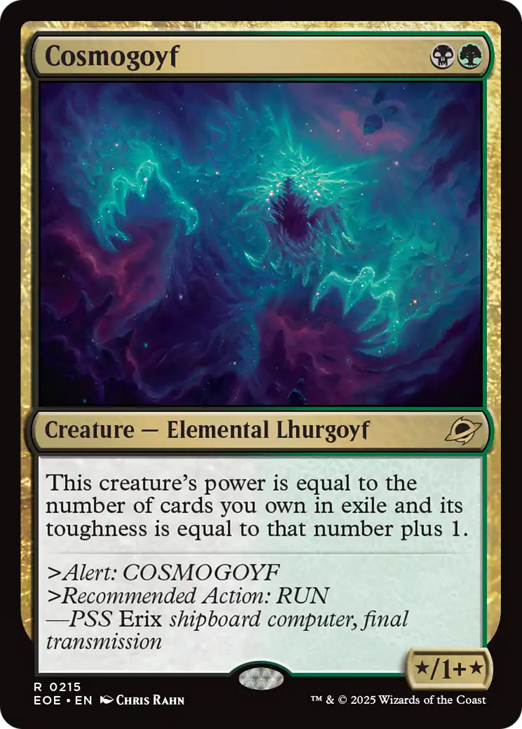 Magic: The Gathering - Cosmogoyf Foil - Edge of Eternities