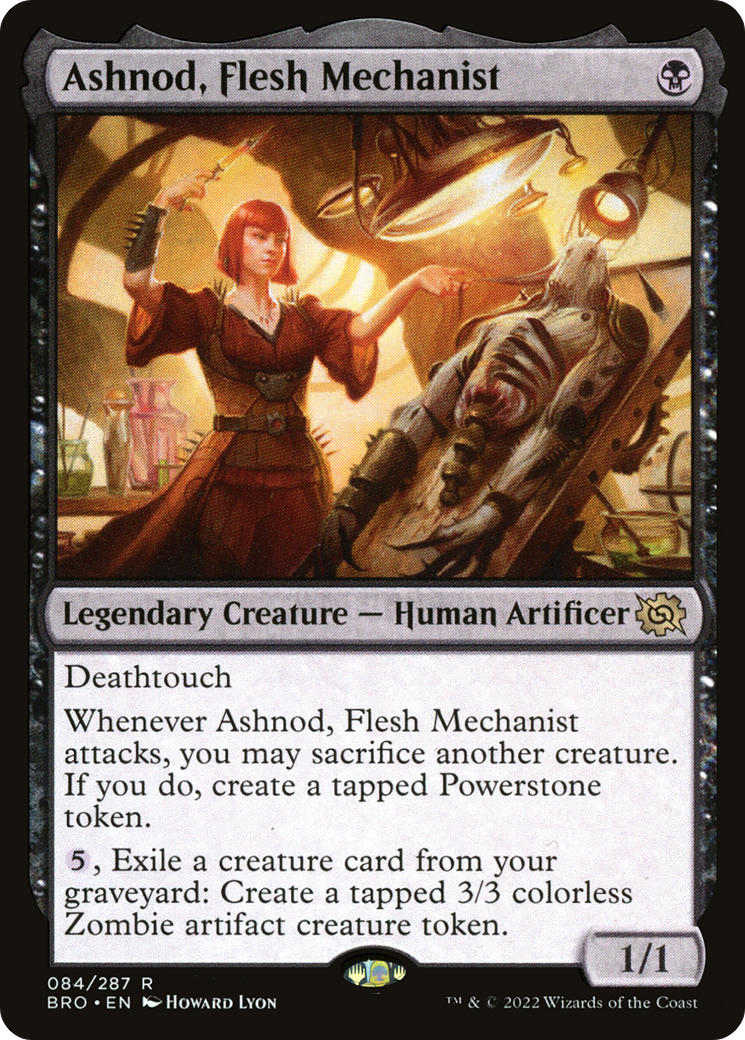 Magic: The Gathering - Ashnod, Flesh Mechanist Foil - The Brothers' War