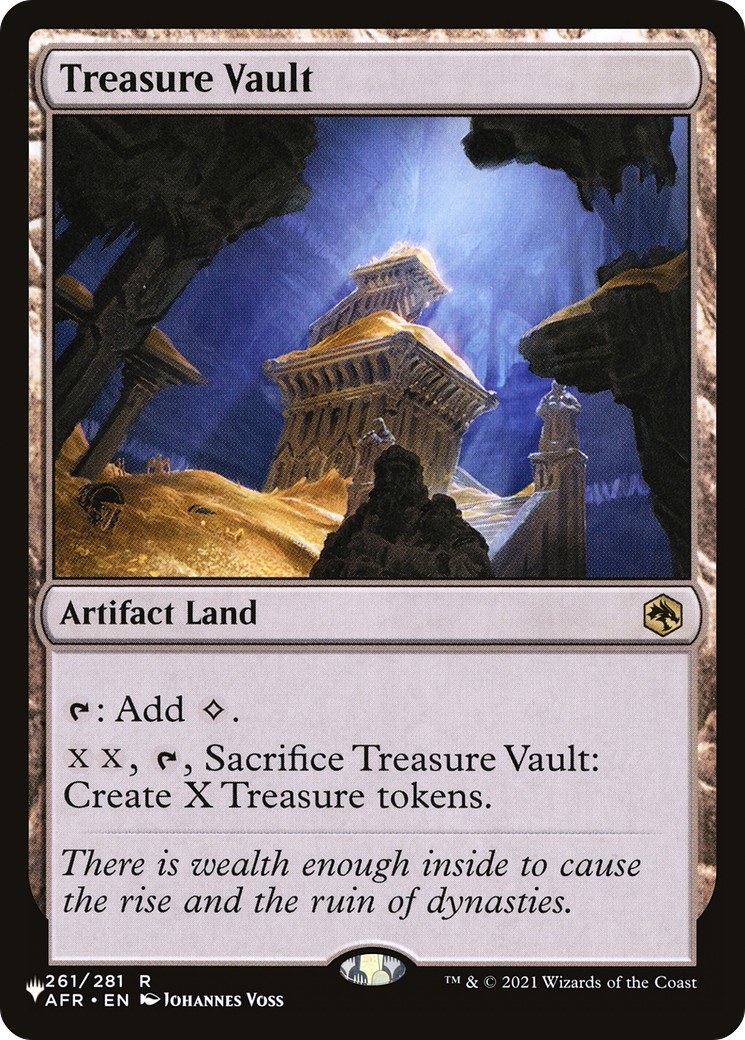 Magic: The Gathering - Treasure Vault - The List