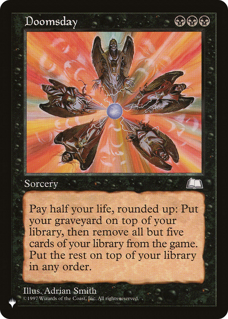 Magic: The Gathering - Doomsday - The List