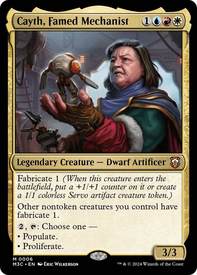 Magic: The Gathering - Cayth, Famed Mechanist - Modern Horizons 3 Commander