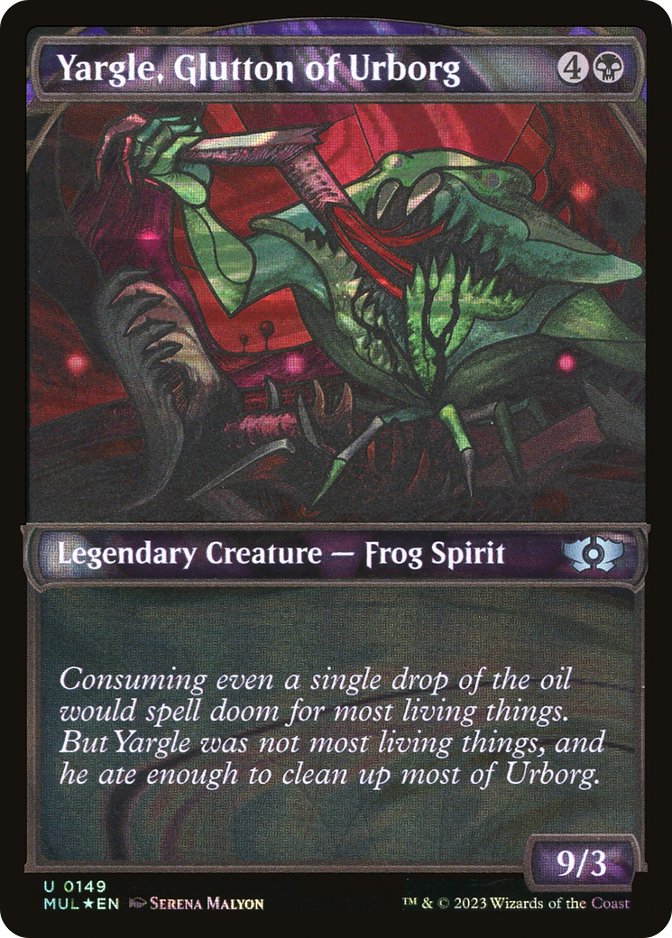 Magic: The Gathering - Yargle, Glutton of Urborg Foil - Multiverse Legends