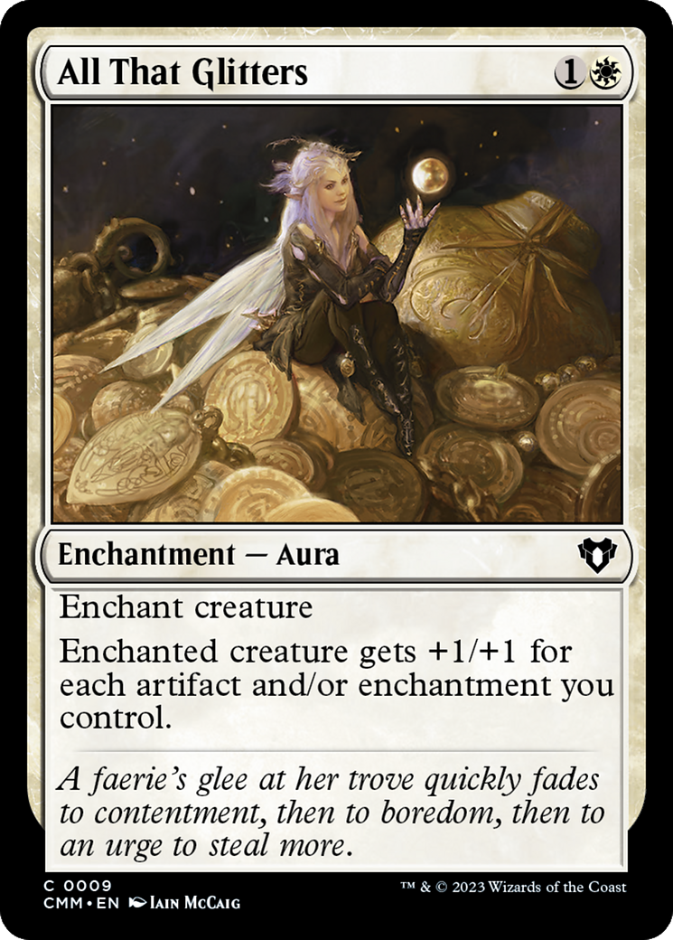 Magic: The Gathering - All That Glitters Foil - Commander Masters