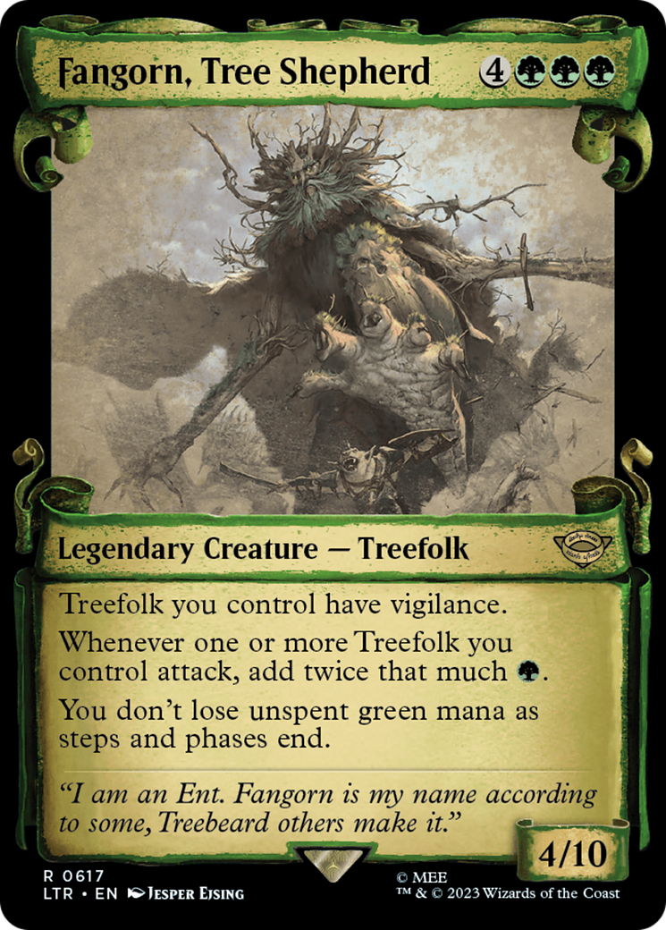 Magic: The Gathering - Fangorn, Tree Shepherd Foil - The Lord of the Rings: Tales of Middle-earth