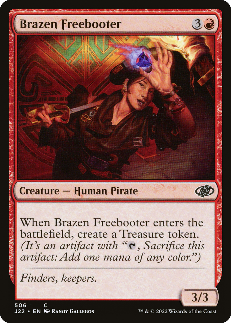 Magic: The Gathering - Brazen Freebooter - Jumpstart 2022