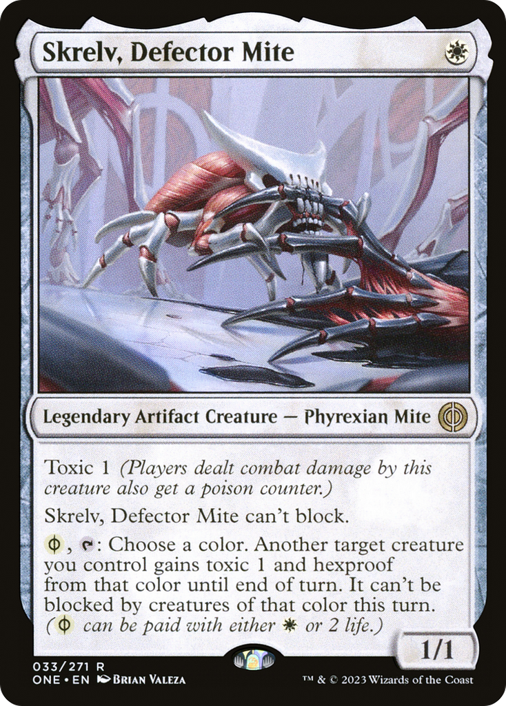 Magic: The Gathering - Skrelv, Defector Mite - Phyrexia: All Will Be One