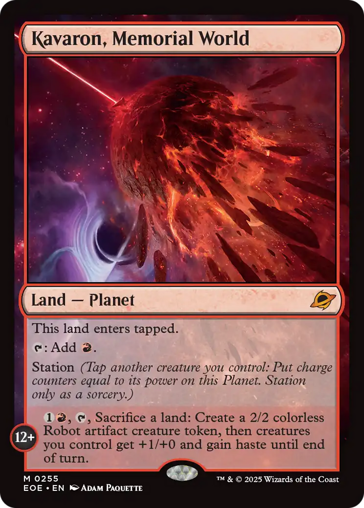 Magic: The Gathering - Kavaron, Memorial World Foil - Edge of Eternities