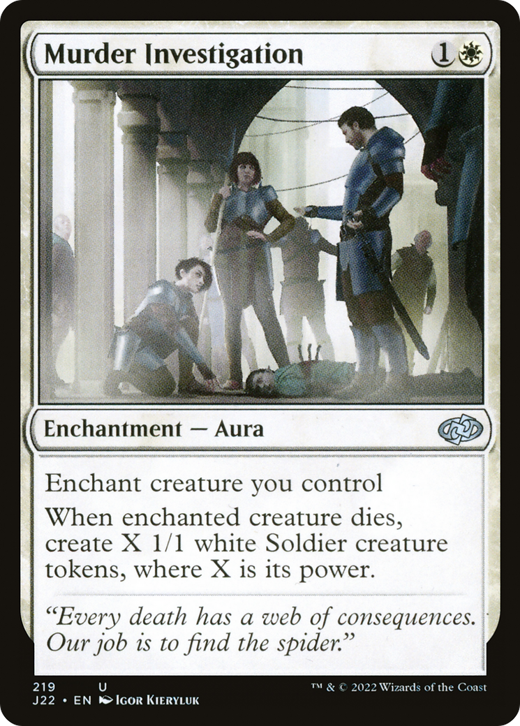 Magic: The Gathering - Murder Investigation - Jumpstart 2022