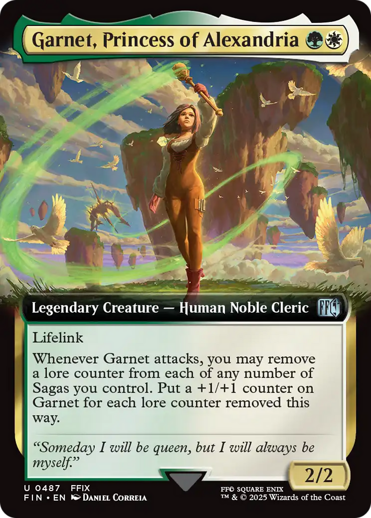 Magic: The Gathering - Garnet, Princess of Alexandria Foil - Final Fantasy