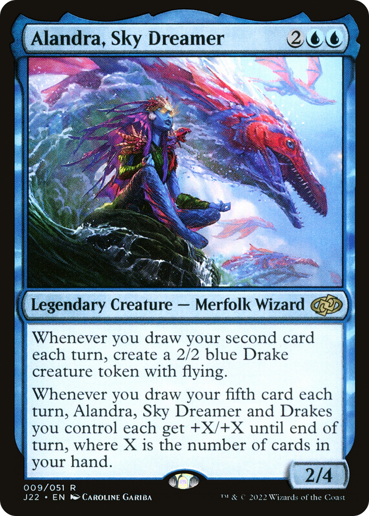 Magic: The Gathering - Alandra, Sky Dreamer - Jumpstart 2022