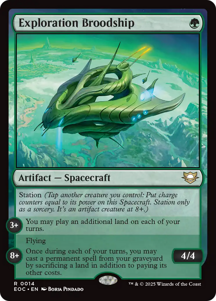 Magic: The Gathering - Exploration Broodship - Edge of Eternities Commander