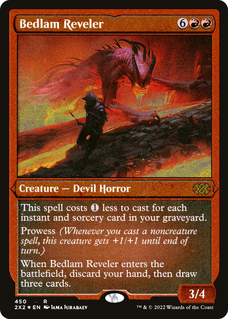 Magic: The Gathering - Bedlam Reveler Foil - Double Masters 2022