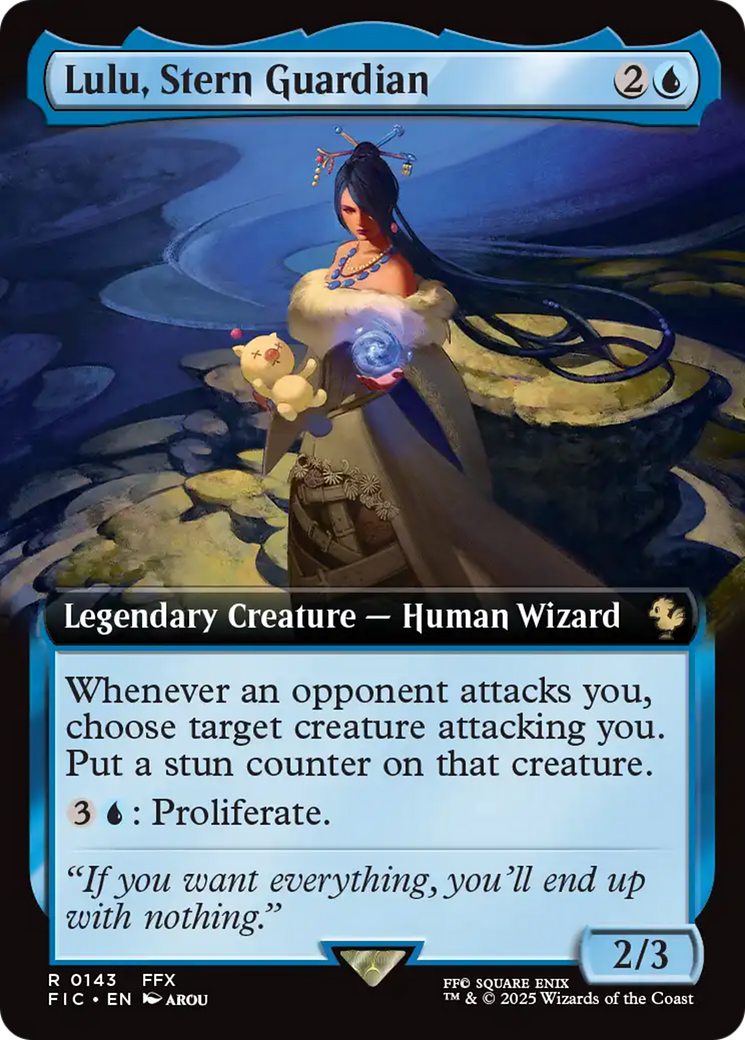 Magic: The Gathering - Lulu, Stern Guardian Foil - Final Fantasy Commander