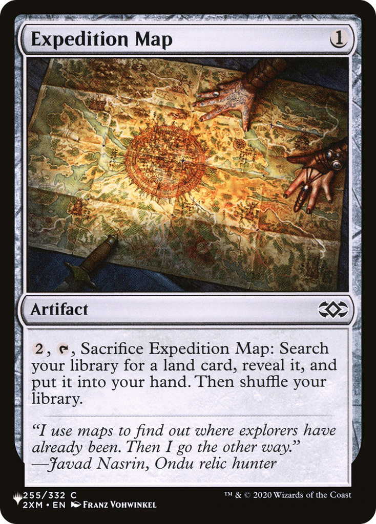 Magic: The Gathering - Expedition Map - The List