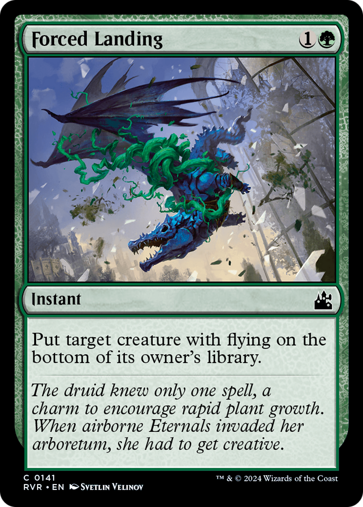 Magic: The Gathering - Forced Landing Foil - Ravnica Remastered