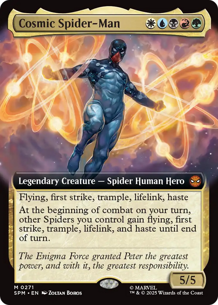 Magic: The Gathering - Cosmic Spider-Man Foil - Marvel's Spider-Man