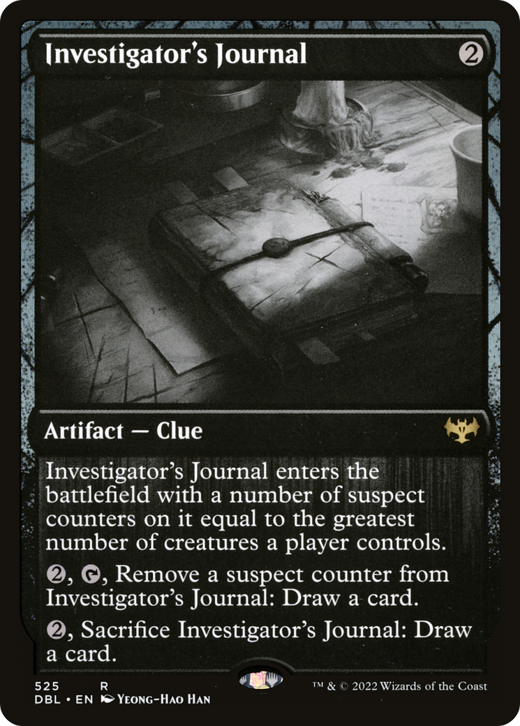 Magic: The Gathering - Investigator's Journal - Innistrad: Double Feature
