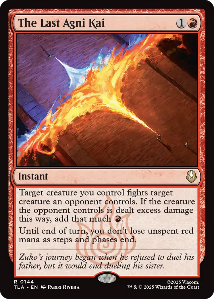 Magic: The Gathering - The Last Agni Kai - Avatar: The Last Airbender