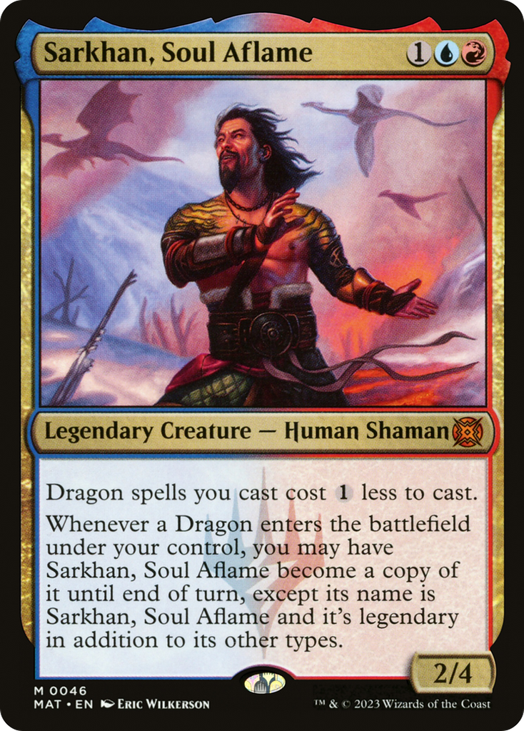 Magic: The Gathering - Sarkhan, Soul Aflame - March of the Machine: The Aftermath