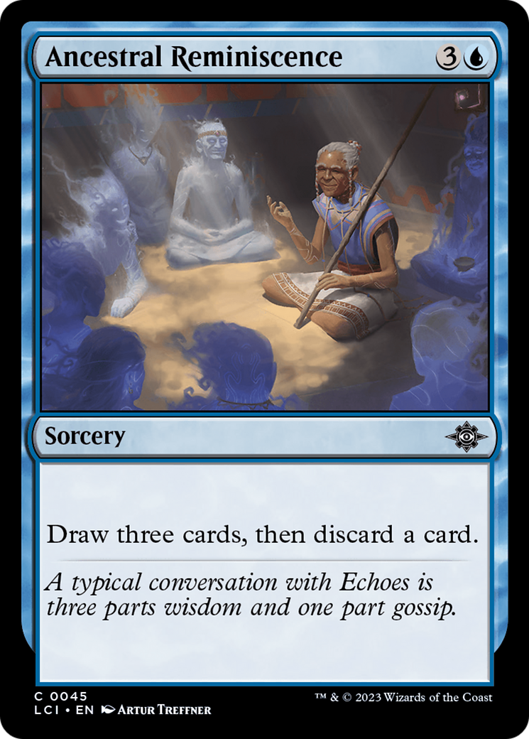 Magic: The Gathering - Ancestral Reminiscence Foil - The Lost Caverns of Ixalan