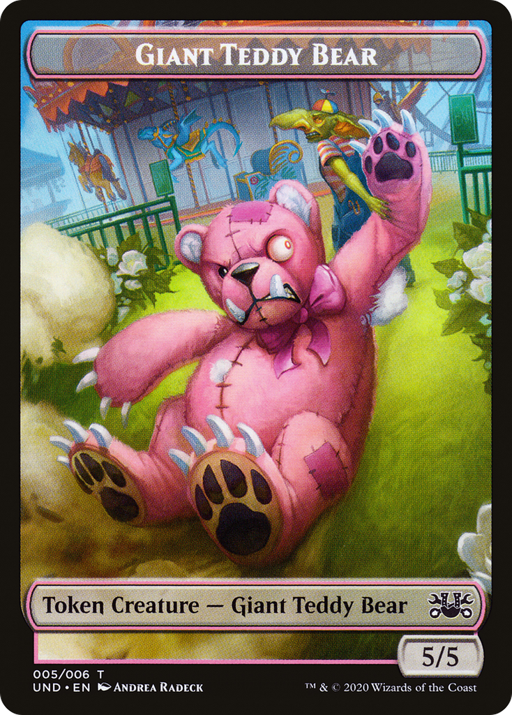 Magic: The Gathering - Giant Teddy Bear Token - Unsanctioned Tokens