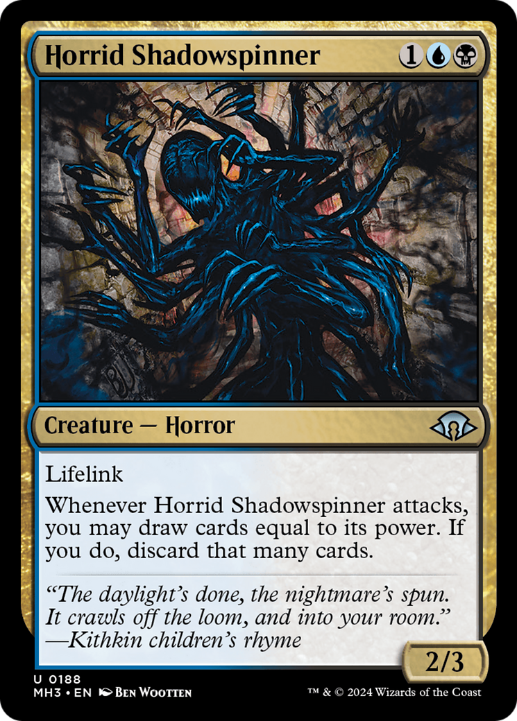 Magic: The Gathering - Horrid Shadowspinner Foil - Modern Horizons 3