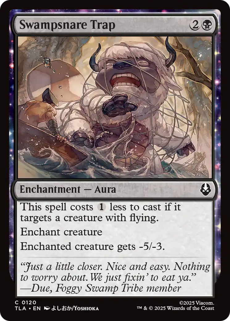 Magic: The Gathering - Swampsnare Trap Foil - Avatar: The Last Airbender