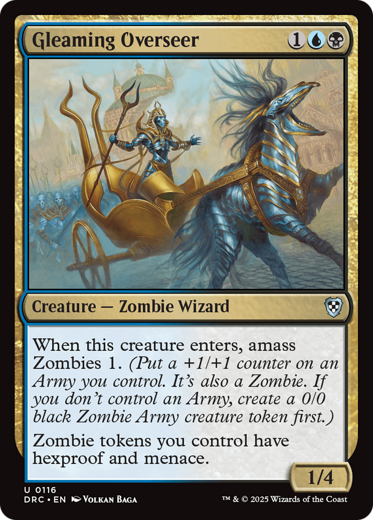 Magic: The Gathering - Gleaming Overseer - Aetherdrift Commander