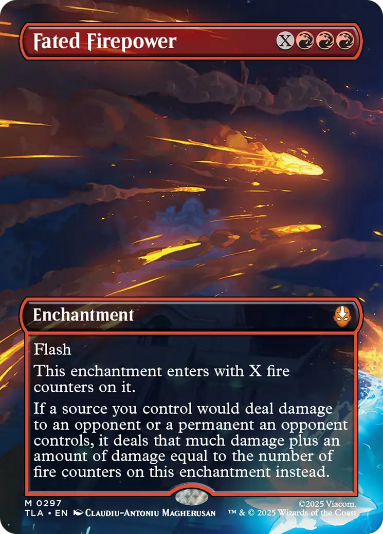 Magic: The Gathering - Fated Firepower Foil - Avatar: The Last Airbender