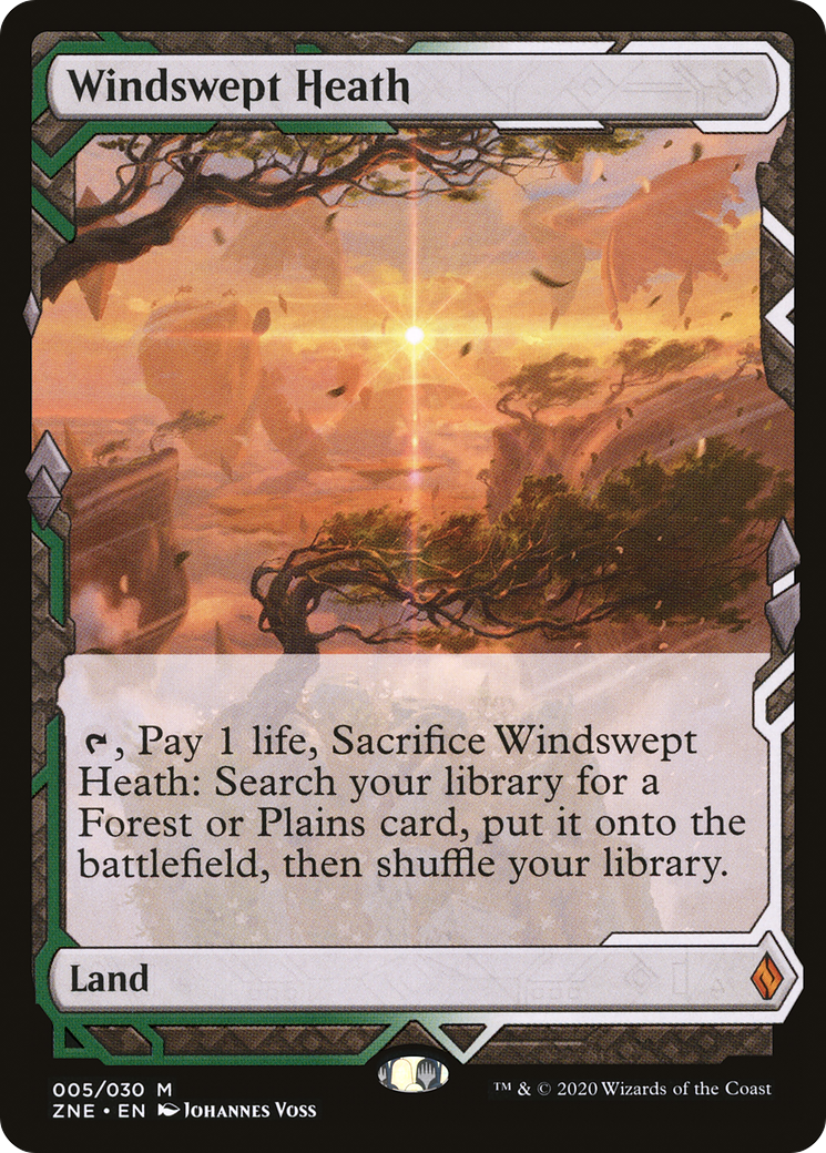 Magic: The Gathering - Windswept Heath Foil - Zendikar Rising Expeditions