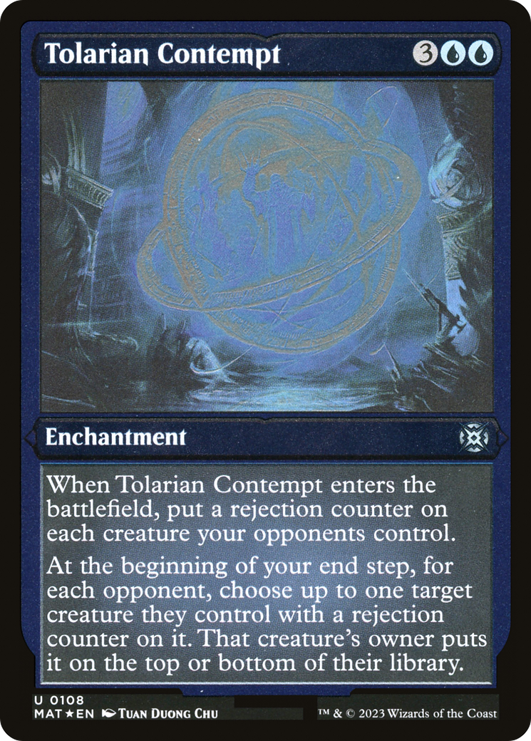 Magic: The Gathering - Tolarian Contempt Foil - March of the Machine: The Aftermath